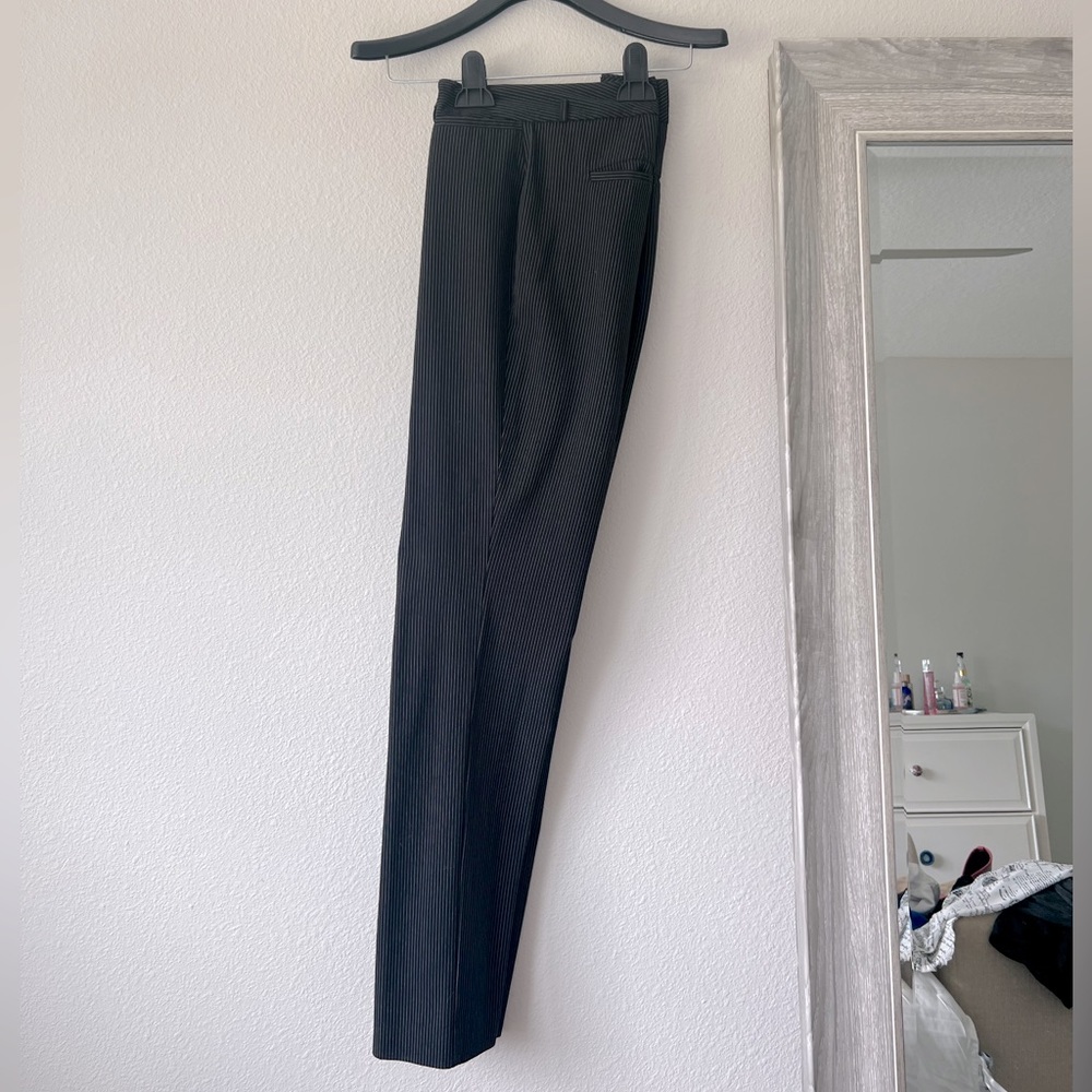 || CALVIN KLEIN || PIN-STRIPE SUIT PANT ||
